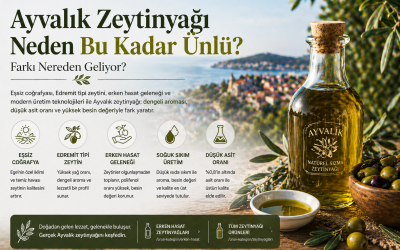 Ayvalık Zeytinyağı Neden Bu Kadar Ünlü? Farkı Nereden Geliyor?