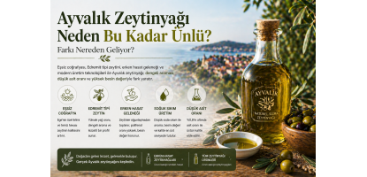 Ayvalık Zeytinyağı Neden Bu Kadar Ünlü? Farkı Nereden Geliyor?