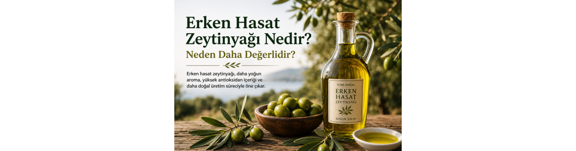 Erken Hasat Zeytinyağı Nedir? Neden Daha Değerlidir?