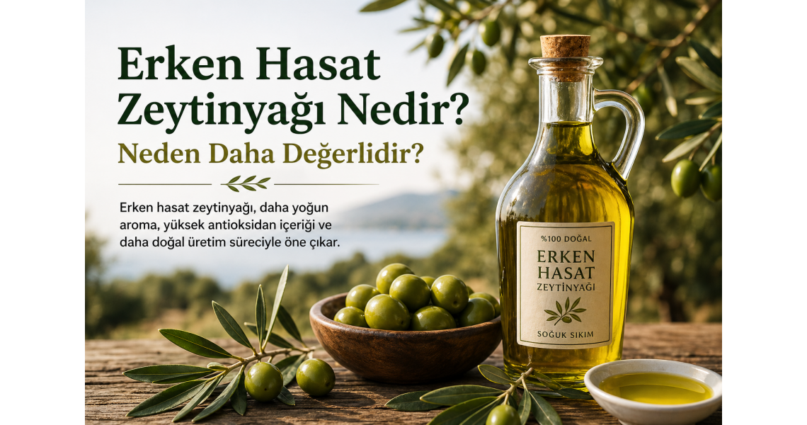 Erken Hasat Zeytinyağı Nedir? Neden Daha Değerlidir?