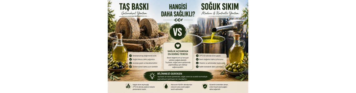 Taş Baskı mı Soğuk Sıkım mı? Hangisi Daha Sağlıklı?