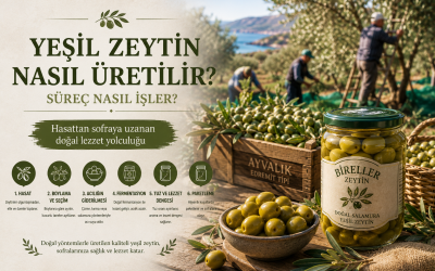 Yeşil Zeytin Nasıl Üretilir? Süreç Nasıl İşler?