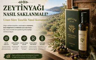 Zeytinyağı Nasıl Saklanmalı? Uzun Süre Tazelik Nasıl Korunur?