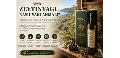 Zeytinyağı Nasıl Saklanmalı? Uzun Süre Tazelik Nasıl Korunur?