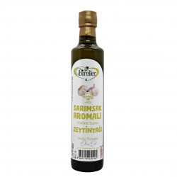 Soğuk Sıkım Sarımsak Aromalı Sızma Zeytinyağ 500 Ml.