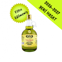Erken Hasat - Yeni Mahsul Filtresiz Soğuk Sıkım Sızma Zeytinyağı 1 Lt Galon
