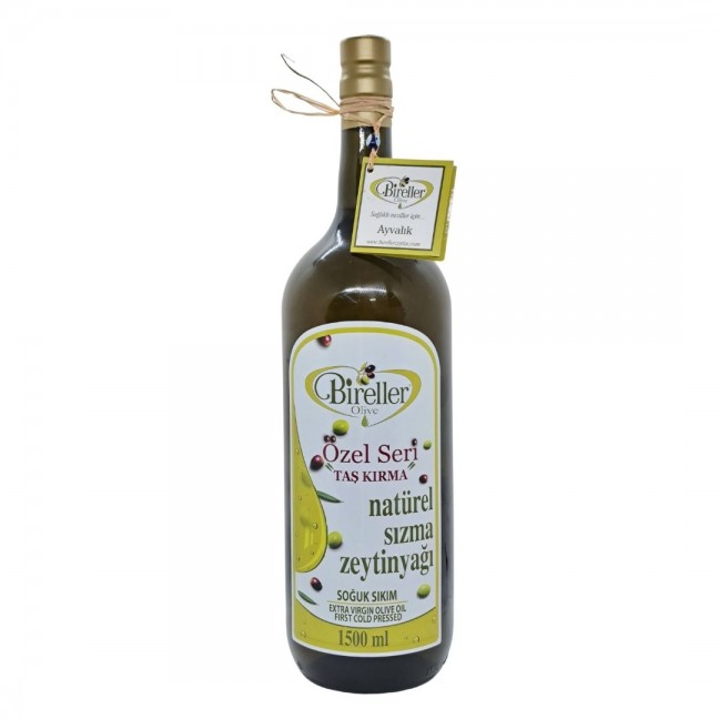 Soğuk Sıkım Naturel Sızma Zeytinyağı 1500 Ml