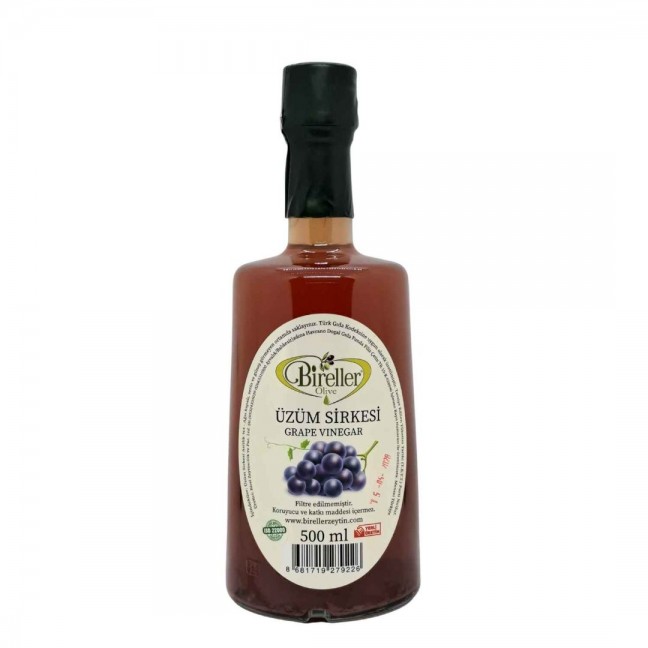 Bireller Siyah Üzüm Sirkesi 500ml