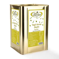 Bireller Ayvalık Yeşil Zeytin Kırma 14 Kg