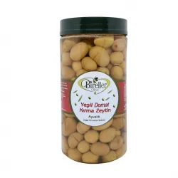Bireller Ayvalık Yeşil Zeytin Domat Kırma 1 Kg