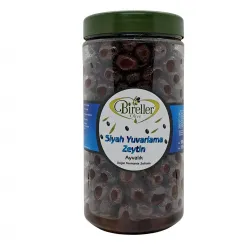 Bireller Ayvalık Doğal Siyah Zeytin Yuvarlama 1 Kg