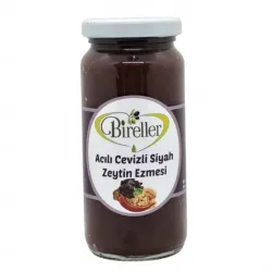 Bireller Acılı Cevizli Siyah Zeytin Ezmesi 440gr