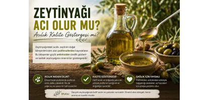 Zeytinyağı Acı Olur mu? Acılık Kalite Göstergesi mi?