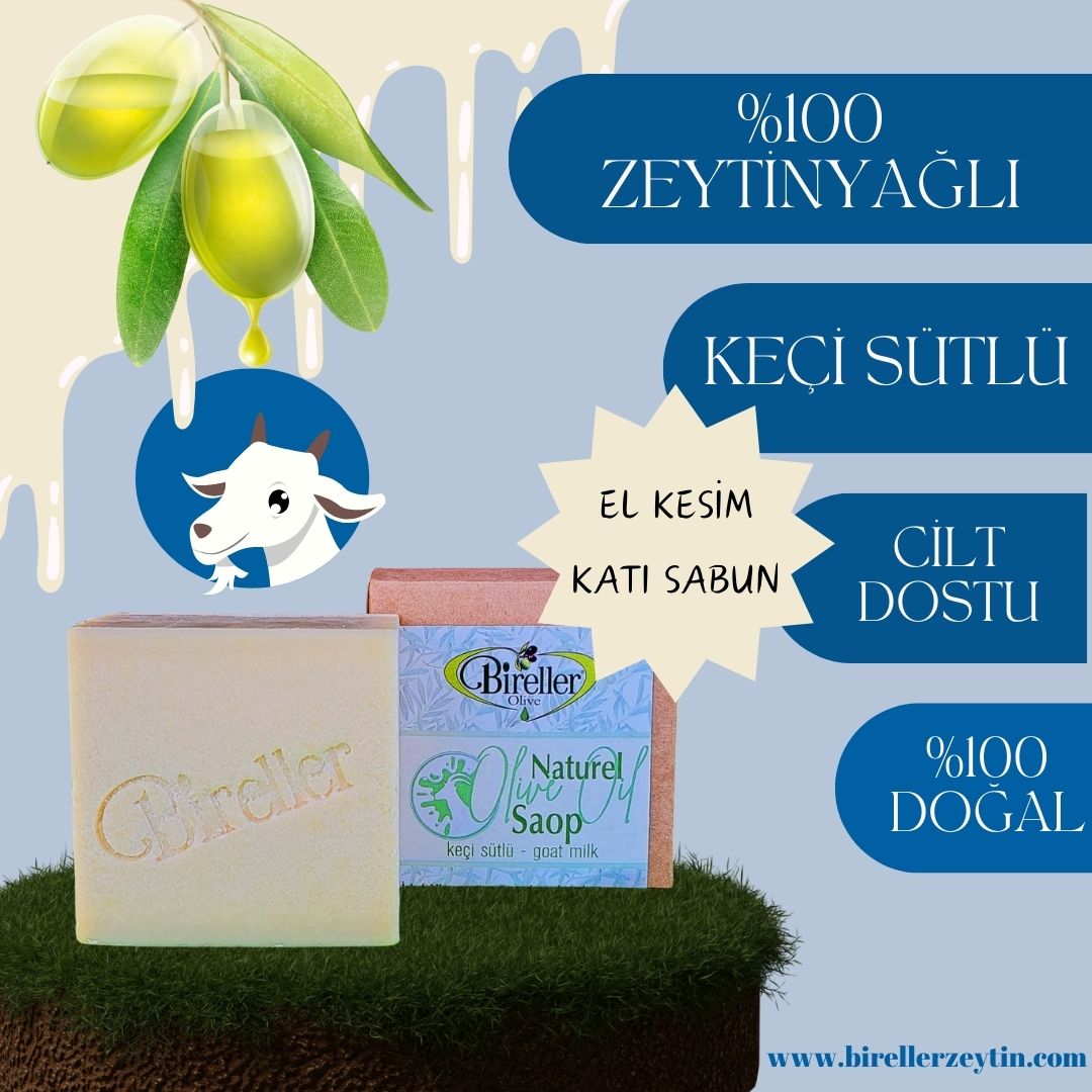 Bireller Keçi Sütlü Zeytinyağ Sabunu 140 Gr